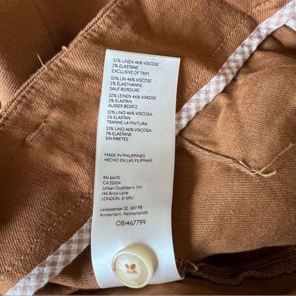 Anthropologie Maeve Relaxed Wide-Leg Trousers Pants NWT Size 14 - Picture 7 of 8